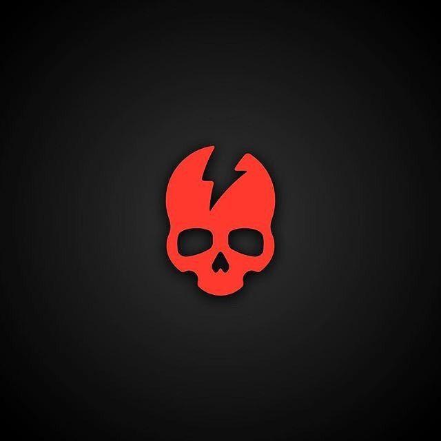 TT Red Company Logo - Skull Mark