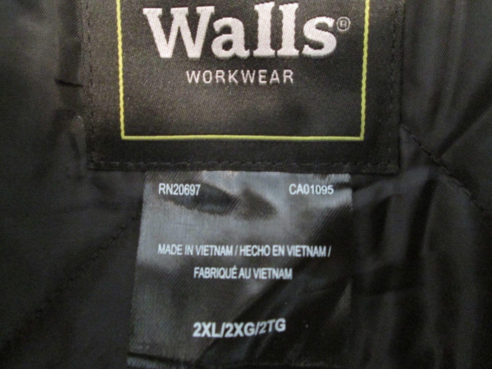 Walls Workwear Logo - Walls Workwear Artic Zone Tough Cotton Duck Water Repellent Overalls ...