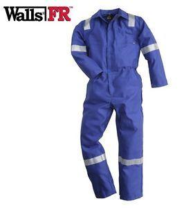 Walls Workwear Logo - Mens WALLS FR Fire Resistant Work Coverall Overall Boilersuit ...