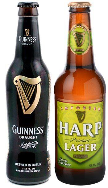 Harp Lager Beer Logo - 6 Popular Guinness Blends Reviewed