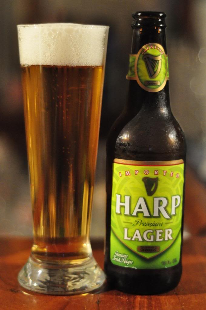 Harp Lager Beer Logo - It's Beer O'Clock: REVIEW: HARP LAGER