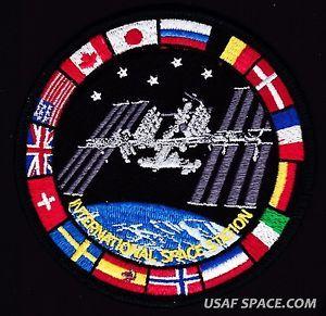 International NASA Logo - AUTHENTIC AB Emblem ISS Space Station