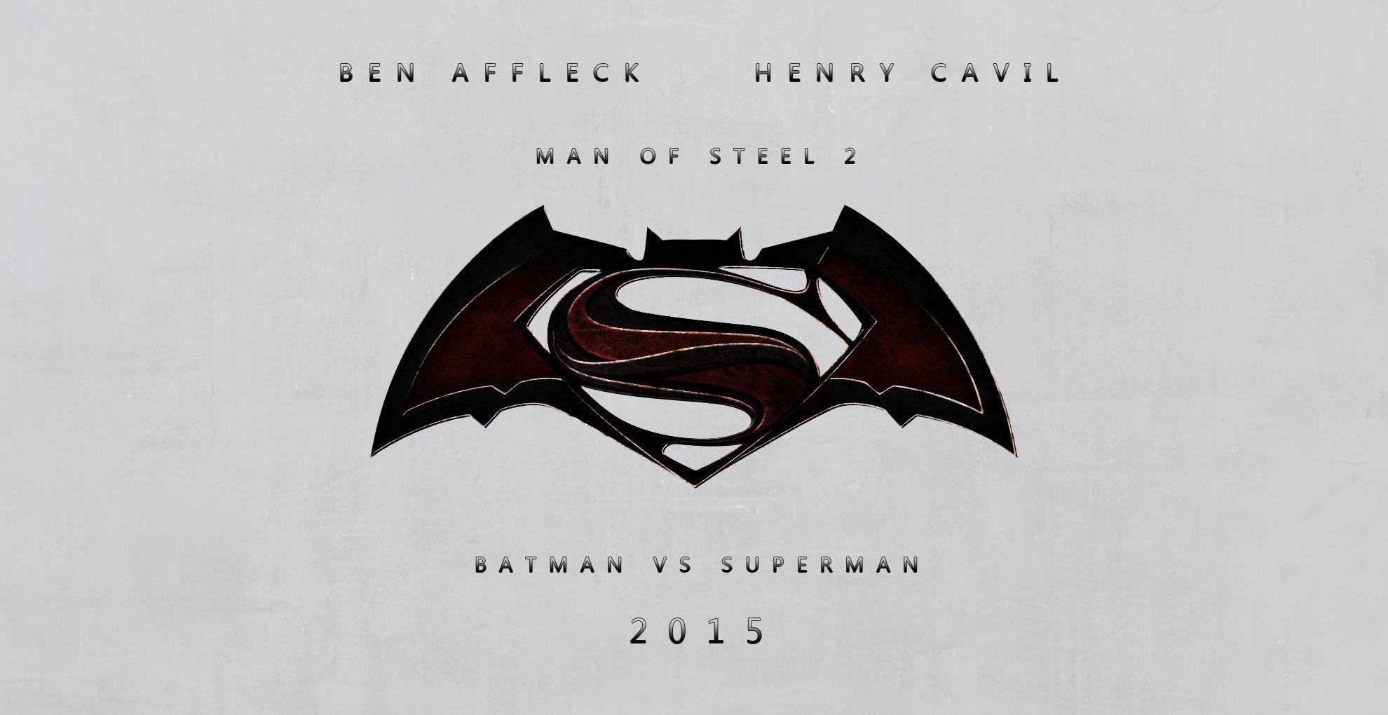 Batman V Superman Movie Logo - Batman vs Superman Logo 2015 (Fan Made) - Batman - Comic Vine