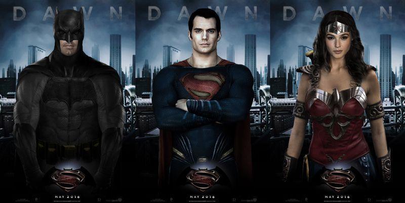 Superman Batman Movie Logo - superman vs batman dawn of justice movie logo | TeeShirtPalace Cool ...
