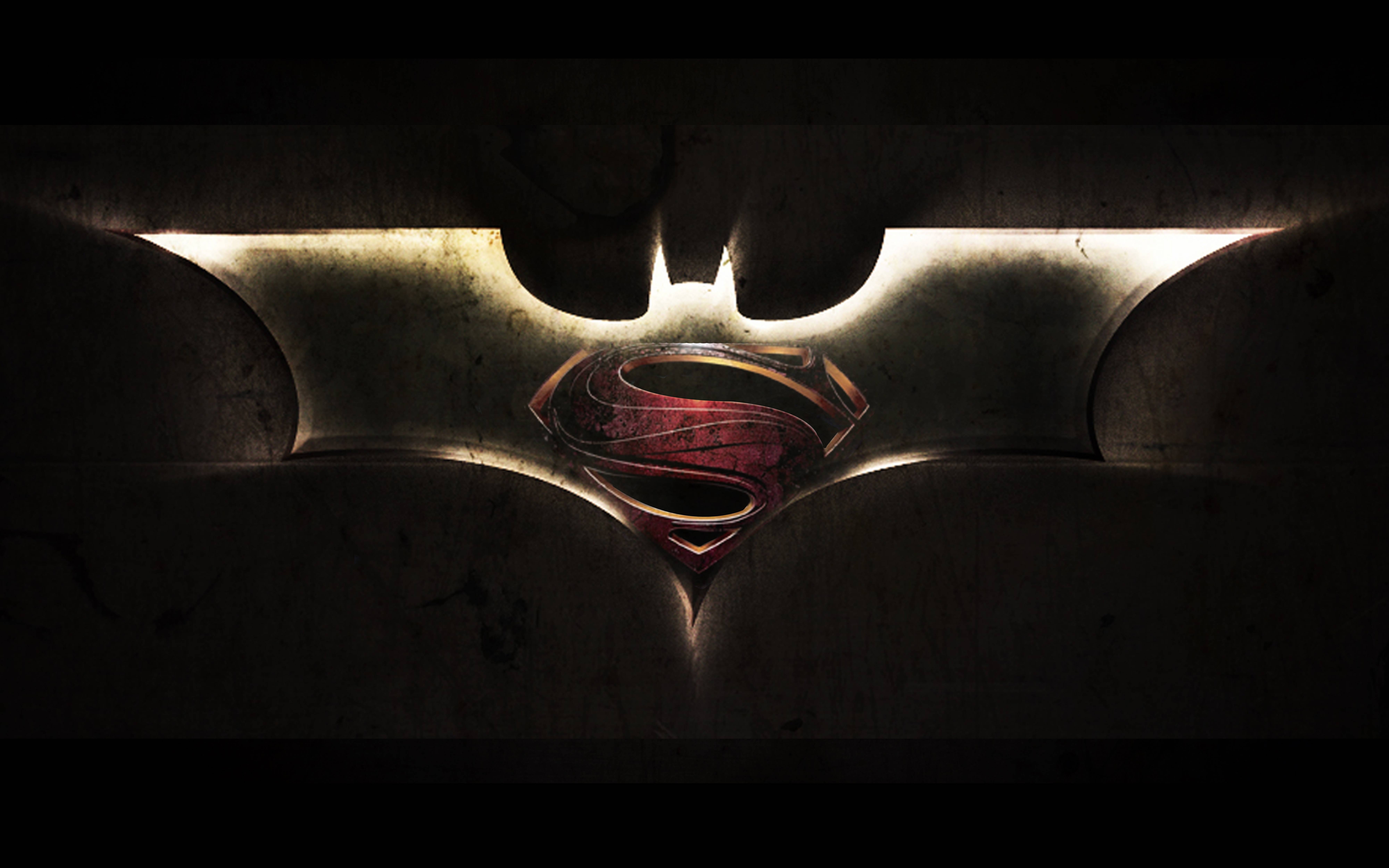 Superman Batman Movie Logo - Superman Logo Wallpaper 2015