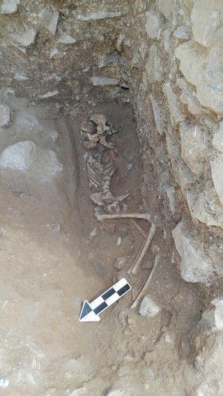 Vampire Vice Logo - Archeologists Discover 'Vampire' Child Who Died 500 Years Ago