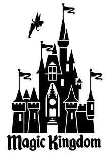 Disney World Magic Kingdom Logo - Magic Kingdom Castle World decal