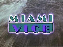 Vampire Vice Logo - Miami Vice