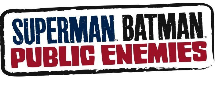 Superman Batman Movie Logo - Superman Batman: Public Enemies On DVD 9 29 09 Batman