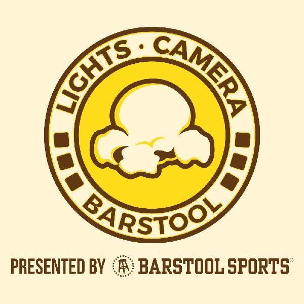 Vampire Vice Logo - Lights Camera Barstool