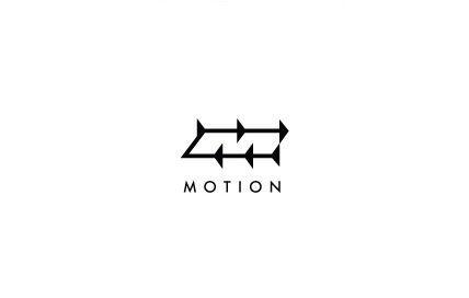 Motion M Logo - Motion - arrowed line outlines a slated 'M' * Certainly not one of ...