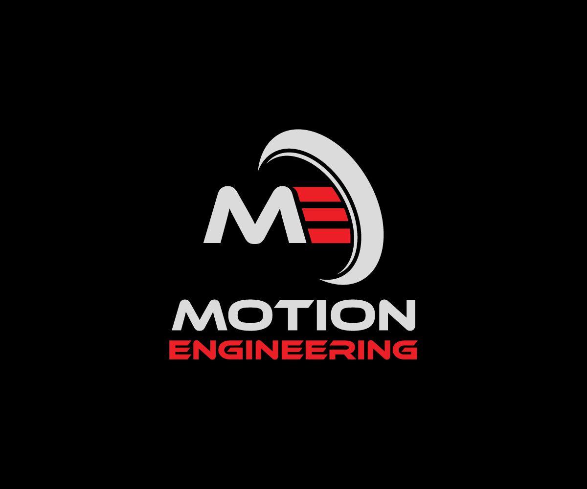 Motion M Logo - Bold, Serious, It Company Logo Design for Motion Engineering