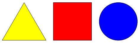 Traingle Square Red Logo - The Use of Basic Shapes and Colour in Design / The Influence of the ...