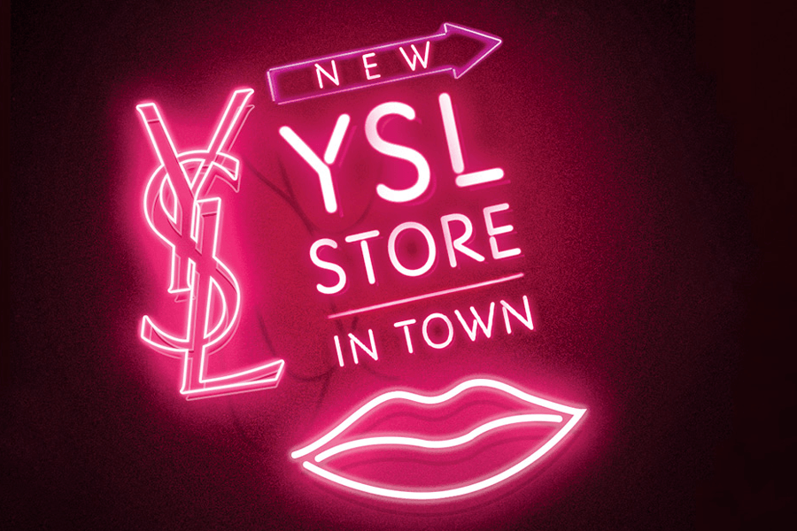 YSL Beauty Logo - Nordstrom's YSL Beauty Pop-Up Near The Park • The Grove LA