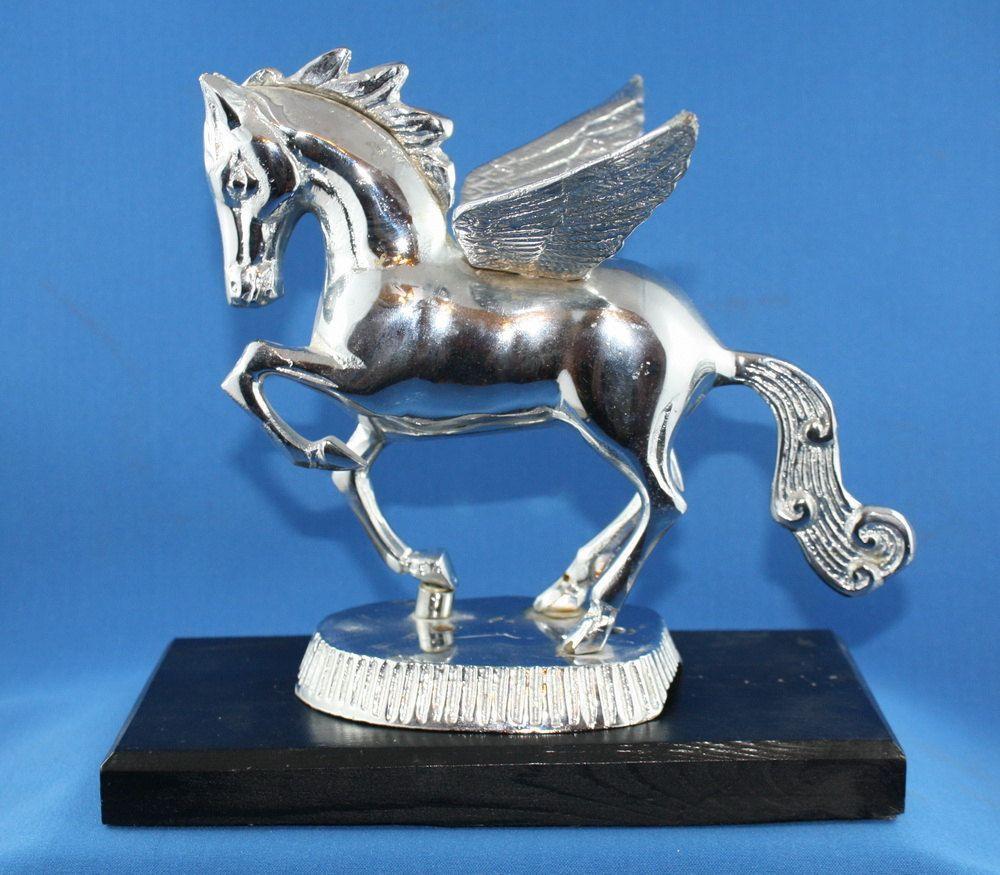 Art Deco Flying Horse Logo - Art Deco Pegasus Flying Horse Hood Ornament. Art Deco Lifestyle