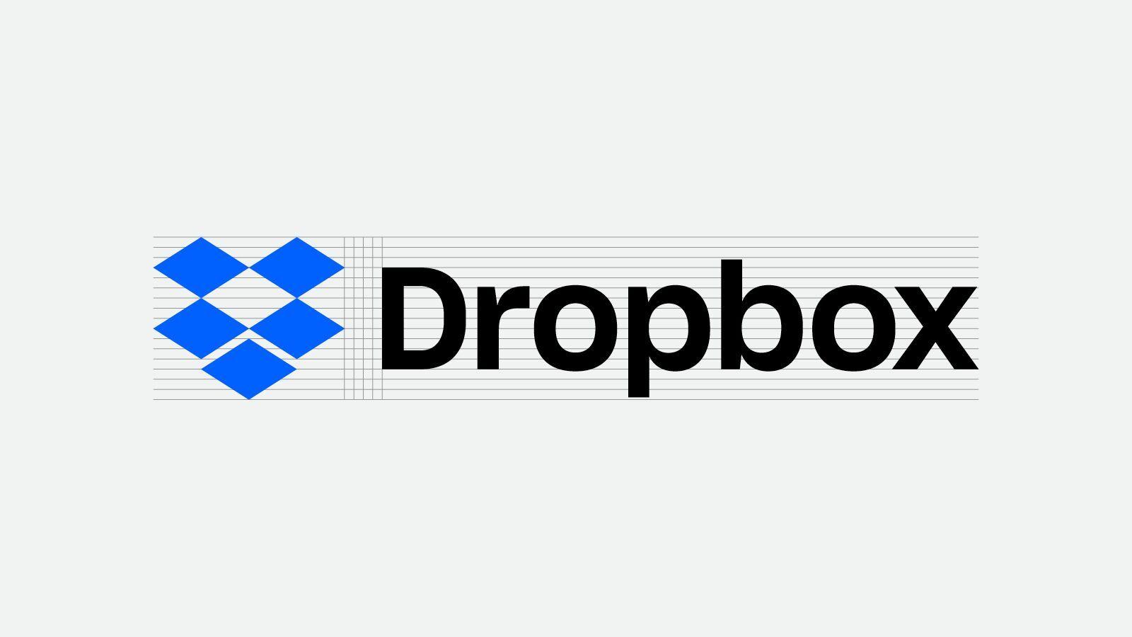 Blue Colored Logo - Branding - Dropbox