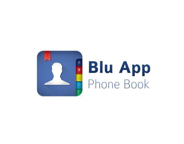Blu Phone Logo - Blu App Phone Book Logo | Logos | Pinterest | Logos, Book logo and ...