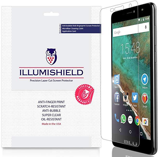 Blu Phone Logo - Amazon.com: BLU Studio XL 2 Screen Protector [3-Pack], iLLumiShield ...