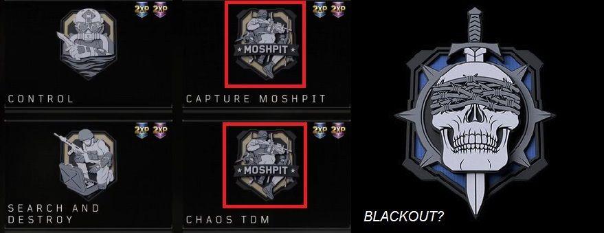 Blackout Bo4 Logo - If you compare the gamemode icons, it could be indeed the new