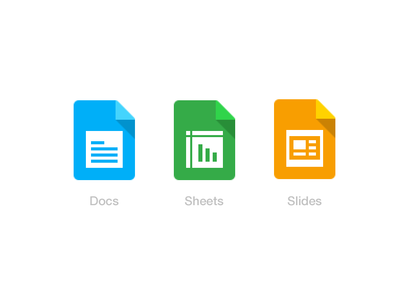 Google Docs Apps Logo - Document Icon by kumar vivek | Dribbble | Dribbble