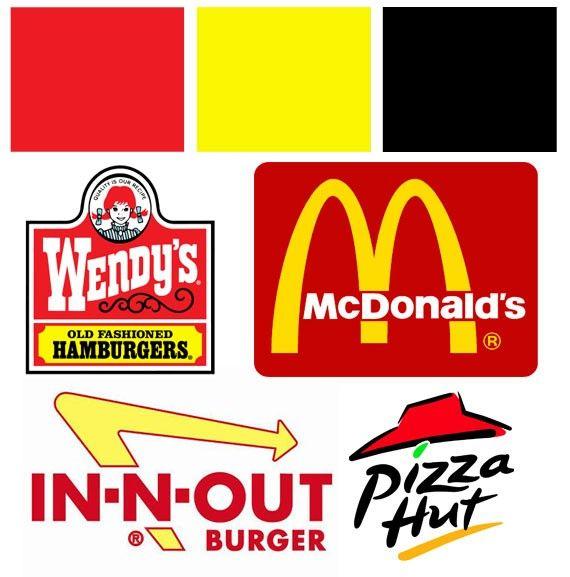 Restarants of Red Colored Logo - Guide to Choosing Color Combinations