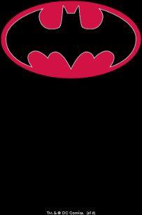 Red and Black Batman Logo - Batman Red And Black Phone. Tablet. Laptop. iPod & Covers