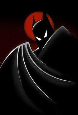 Red and Black Batman Logo - Batman: The Animated Series