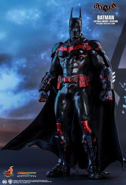 Red and Black Batman Logo - toyhaven: Hot Toys Batman: Arkham Knight 1/6th scale Batman (Futura ...