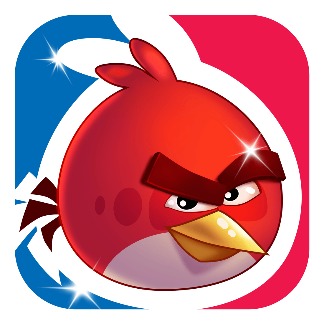 Angry Birds App Logo - Angry Birds NBA. Game Icon. Game icon, App icon, Birds