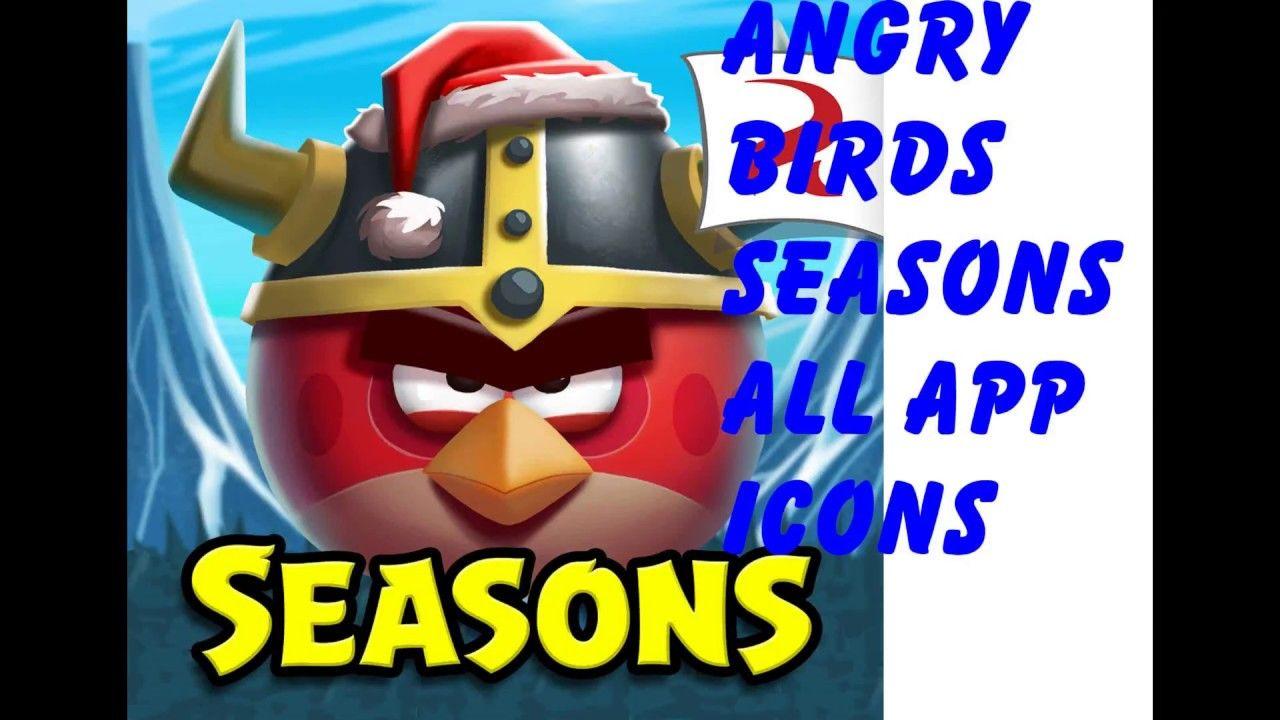 Angry Birds App Logo - Angry Birds seasons all app icons!