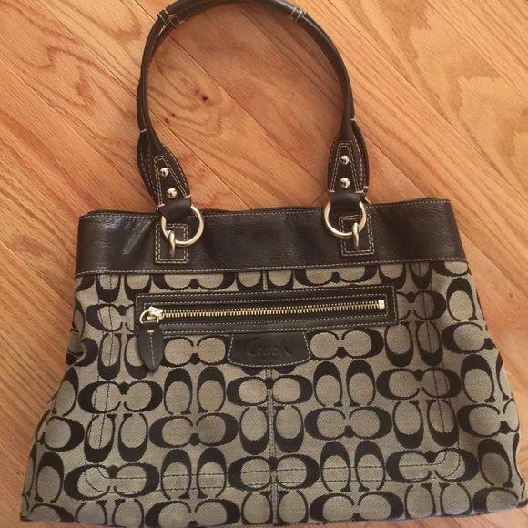 CC Purse Logo - Coach CC logo purse! Handbag in great condition | Coach bags ...