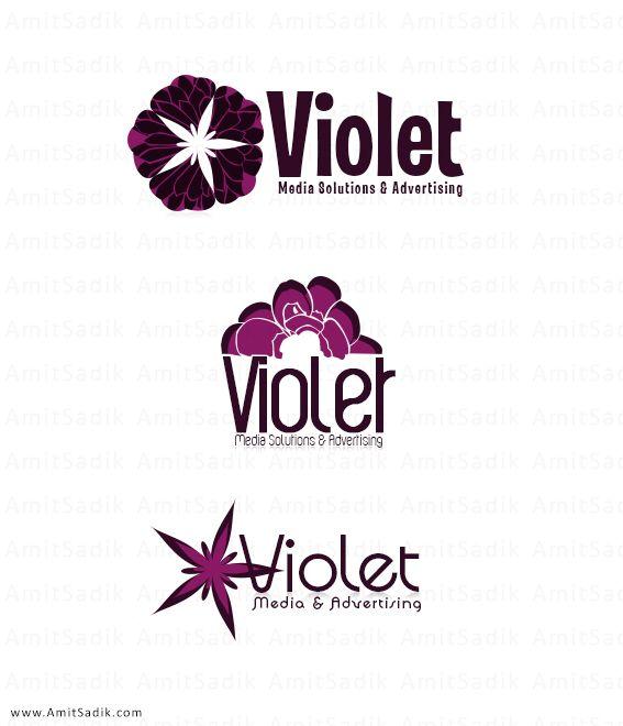 Violet Logo - Logo Design – Violet – Amit Sadik
