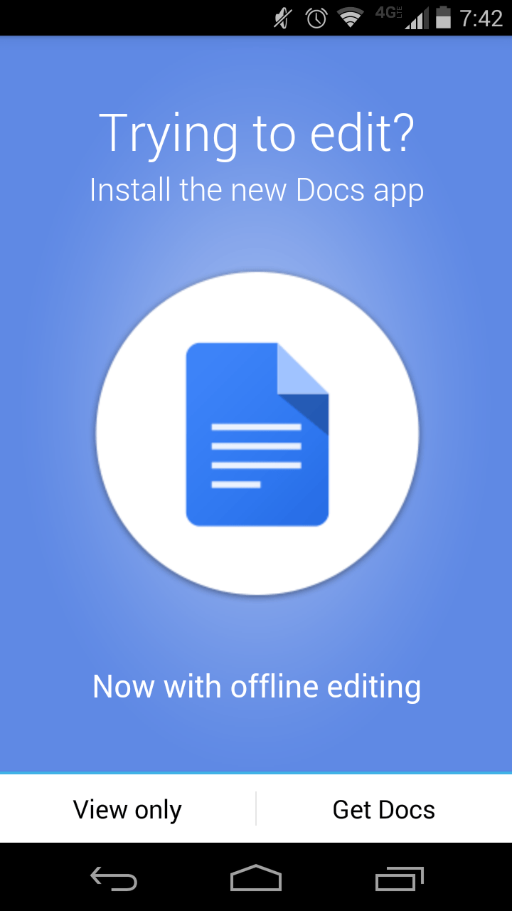Google Docs Apps Logo - Google Drive App Updated To v1.3 – Now Requires New Docs And Sheets ...