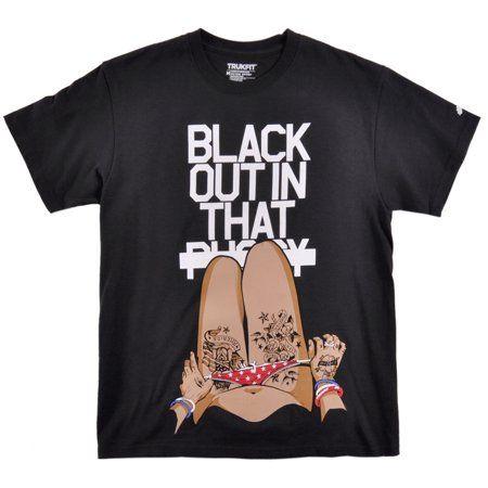 Lil Wayne Trukfit Clothing Logo - TRUKFIT Black Out Explicit T Shirt Mens Lil Wayne Apparel