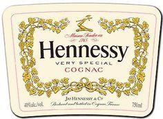 Hennessy Bottle Logo - Hennessy Bottle Label Printable 375ml Custom | crafts | Hennessy ...