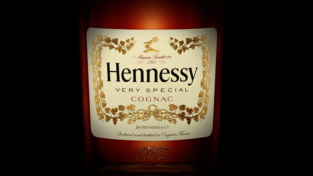 Hennessy Cognac Label Logo - Hennessy Cognac - Hennessy V.S Cognac