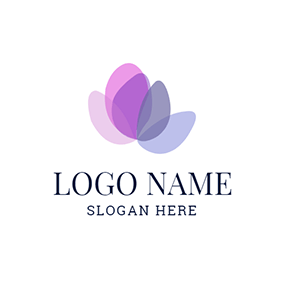 Violet Logo - Free Heart Logo Designs. DesignEvo Logo Maker