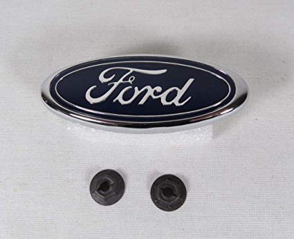 Black Blue Oval Logo - Ford Mustang LX Grille Emblem 88 93 Blue Oval Front
