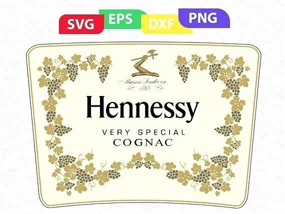 Hennessy Bottle Logo - hennessy bottle label – JessicaSterry