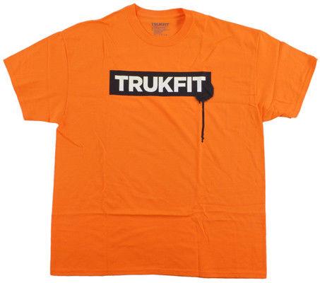 Lil Wayne Trukfit Clothing Logo - Details Zu Trukfit Drip Logo T-Shirt Orange Mens Lil Wayne Clothing ...
