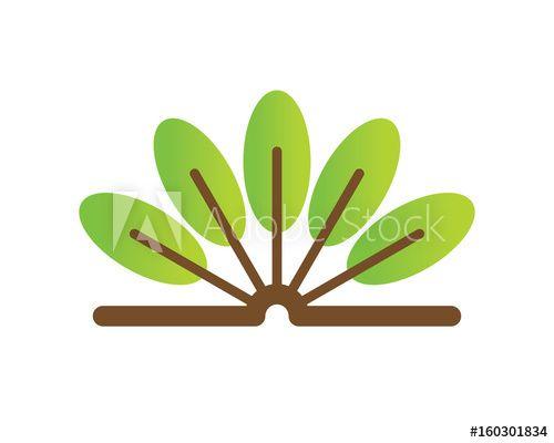Modern Education Logo - Modern Education Logo Showing Green Environment Tree and Book Symbol