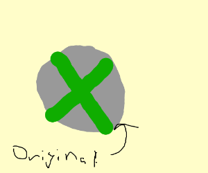 Original Xbox Logo - The original Xbox logo. drawing by player427317 - Drawception