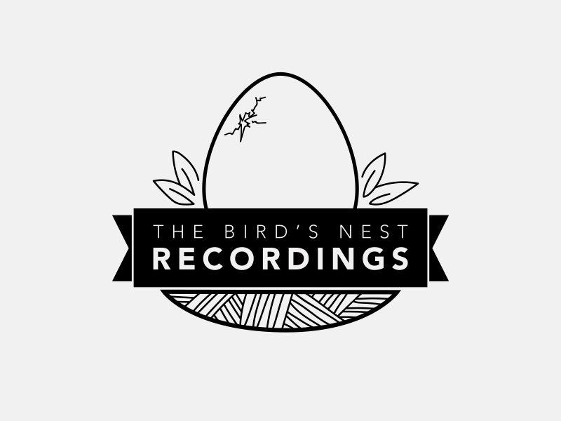 Birdsnest Black and White Logo - The Bird's Nest Recordings by Kirstin Marie | Dribbble | Dribbble
