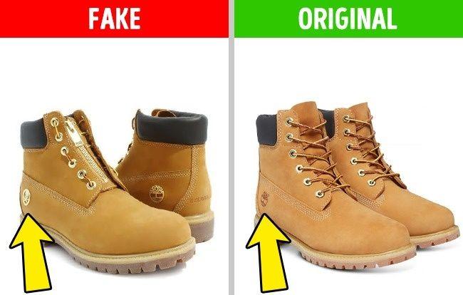 Real Timberland Logo - 11 Signs that will help you tell the difference between a aake and ...