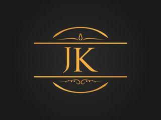 Jk Logo - Jk photos, royalty-free images, graphics, vectors & videos | Adobe Stock