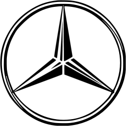 Benz Black Logo - Black mercedes benz icon - Free black car logo icons