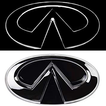 Black Triangle Car Logo - Amazon.com: JetStyle Infiniti Q50 LED Emblem, Black Edition, Front ...