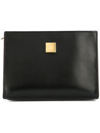 Celine Vintage Logo - Céline Vintage Logo Plate Pouch