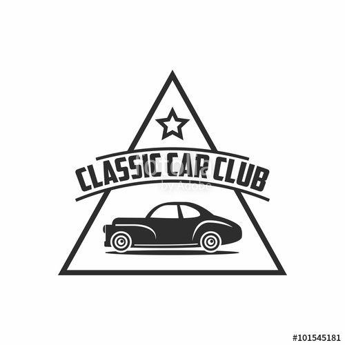 Black Triangle Car Logo - Triangle Classic Car Logo