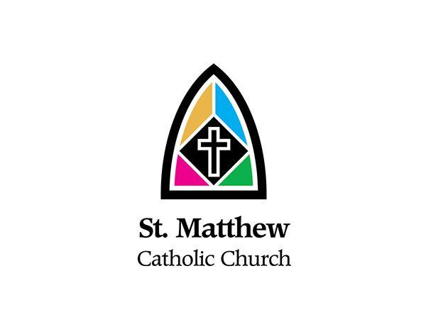 Church Window Logo - St. Matthew Identity Program on Behance